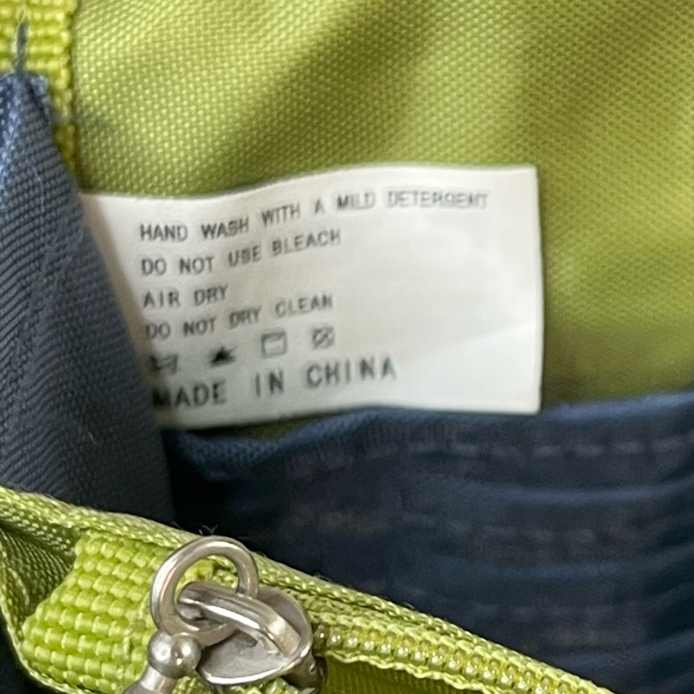 Baggallini Purple with Green Lining Crossbody/Belt Bag - Picture 7 of 11